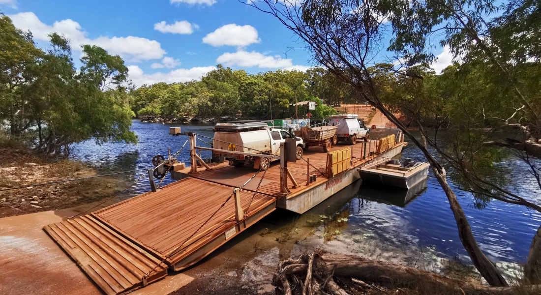 Jardine River Ferry crossing – Bamaga Enterprises Ltd